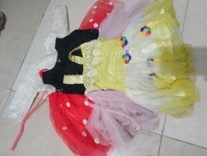 Red &amp; White Polka Dot Dress