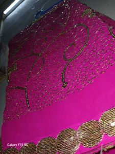 New Saaree Beatifiul Pink Colour Unused💘