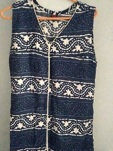 Embroidered Kurti with Palazzo Pants