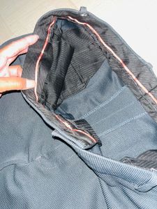 Straight Fit Dark Gray Dress Pants