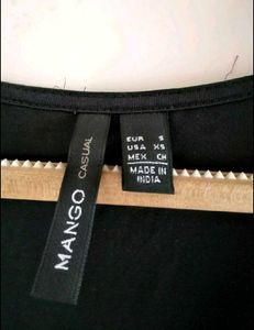 MANGO Union Jack Sequin Top