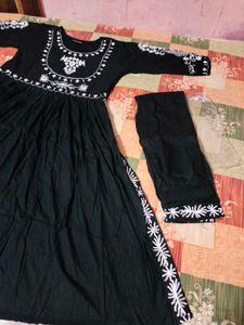 Elegant Embroidered Kurta Set