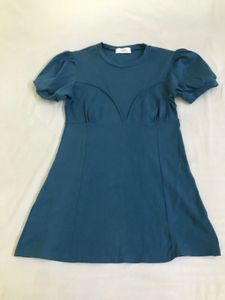 Cute Blue Mini Dress Bust 34