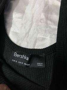 Branded Made In Turkey Black Corset Top