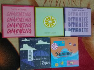 Cuffs And Lashes 5 Eyeshadow Palettes Combo