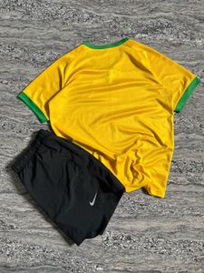 Vintage Brazil Football Jersey