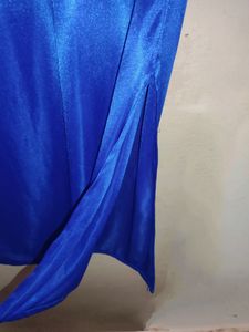 Two Piece Night Dress, Colour: Blue