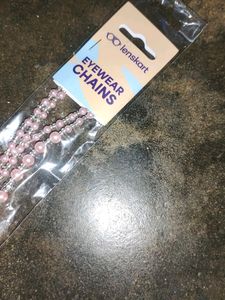 Pink Beads Eyewear Chain