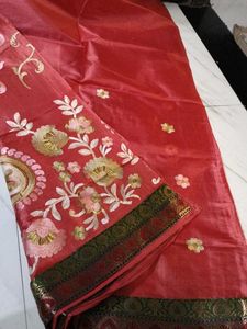 Beautiful Embroidered Sari