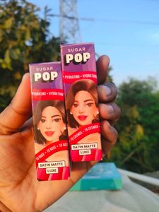 2 Pack ❤️ Sugar Pop Satin Matte Luxe Lipsticks ❤️