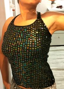 Stylish Party Halter Top ..
