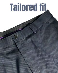 Tailored Fit Gray Pants