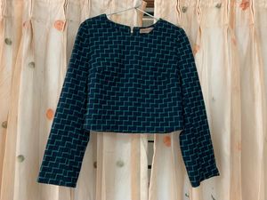 Womens Sweat Crop Top