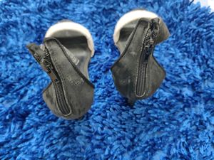 Black and White Pencil Heel Stilletoes