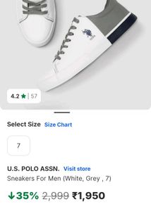 Stylish White Casual Shoes