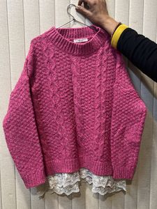 Cool Pink Sweater
