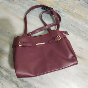 High Spirit Maroon Shoulder Bag