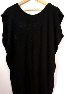 Black Embellished Top