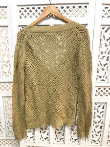 ✈️Imported Karen Knit V Neck Sweater C