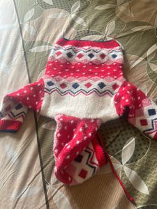 Unisex Sweater With Hud For Baby