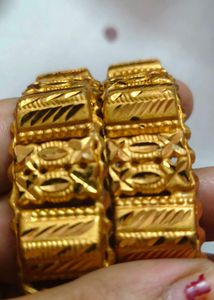 Gold Plated Bangles