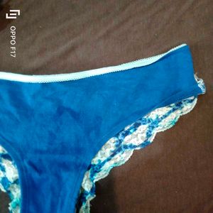 Blue Lace Panties