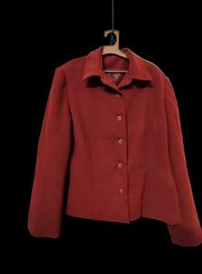 Burgundy Unisex Blazer