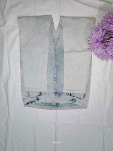 Acid Wash Denim Jeans