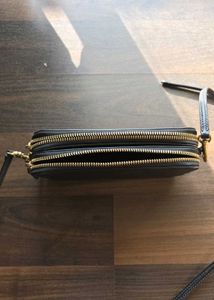 Authentic Coach Black Leather Crossbody Bag