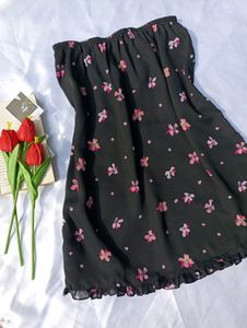 Y2k Mid Rise Floral Skirt