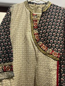 Xl Size Pure Cotton Designer Kurta