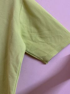 Green Crop Top