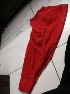 Red Cotton Salwar