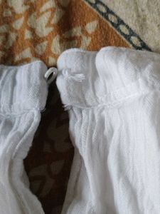 Embroidered White Tunic Top