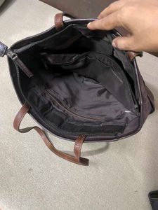 Vintage Brown Tote Bag
