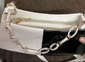 B&amp;W Colorblock Shoulder Bag
