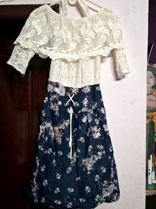 Off Shoulder Frock