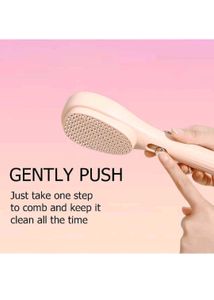 Self Cleaning And Static Massage Comb