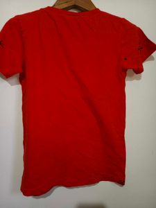 Red Graphic Tshirt