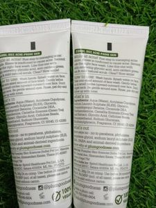 2 Plum Green Tea Pore Cleansing Face Wash