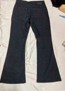 Super Stylish Black Flare Jeans