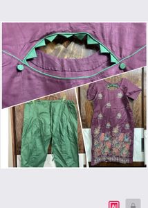 Beautiful Kurta Salwar With Dupatta