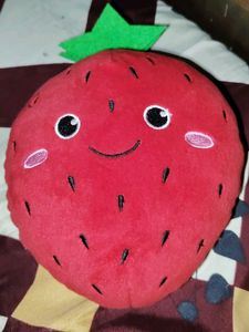 Strawberry Plush Pillow