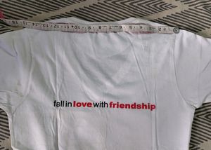 White Branded Tee Used Only Twice