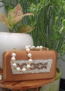 Gold Clutch