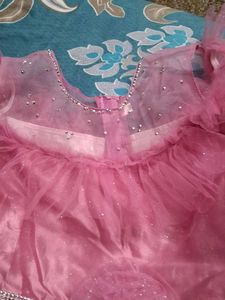 Pink Tulle Party Dress