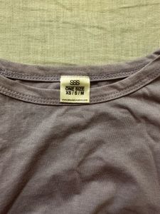 Cropped Lavender Top