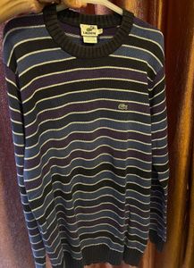 Lacoste Striped Multicolour Sweatshirt