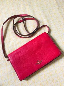 Coach Foldover Crossbody Bag
