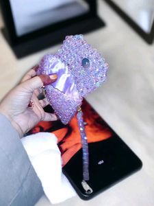 Purple Bead Wallet